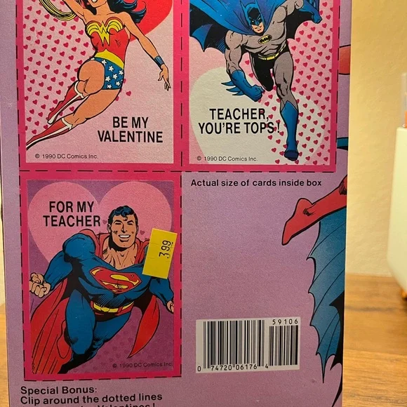 1991 and 1992 Valentines Day Cards - Picture 8 of 12